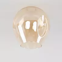 Šviestuvo gaubtas NANTES, šviesaus gintaro sp.