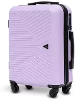 Kelioninis Kabinos lagaminas lagaminas Wings Merlin violetinis iš polikarbonato