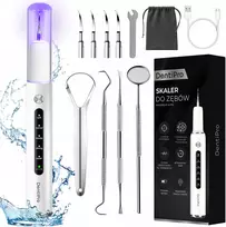 Dantų šepetėlis Ultragarsinis dantų akmenų šalintuvas DentiPro, 5 režimai