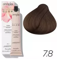 Farmavita Omniplex Blossom Glow plaukų toneris 7.8 Tamsus kaštonas 100ml