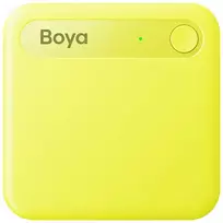 BOYA Notra Neo balso diktofonas su AI transkripcija - Geltona