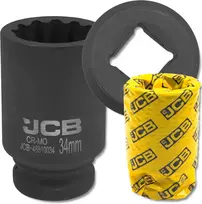 JCB JCB GILBUSIS smūginis antgalis 3/4'' Cr-Mo 12-kampis 34mm ANTGALIO RAKTAS