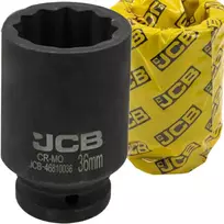 JCB JCB Giluminis smūginis antgalis 3/4'' Cr-Mo 12 briaunų 36mm