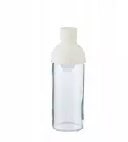 Gertuvė Hario Butelis su filtru šaltai užplikytai arbatai 300 ml – balta (4977642038387)