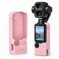 SunnyLife Dėklas, apsauginis TPU dangtelis Dji Osmo Pocket 3 / 4 / 4p / Op4-bht200-p / rausvas (SB12310)