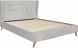 ESTELLA lova 160 cm, smėlio spalvos