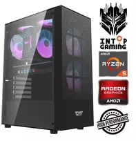 Stacionarus kompiuteris INTOP Ryzen 5 5500GT 16GB 1TB SSD M.2 NVME+2TB Radeon Graphics no-OS (RW93691NS) (Atnaujinta)