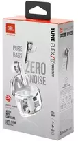 JBL TUNE FLEX - True Belaidės ausinės su triukšmo slopinimu Ghost Baltas