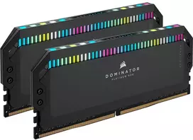 RAM DDR5 64GB PC 6600 CL32 CORSAIR KIT (2x32GB) DOMINATOR P RGB komplektas mažmeninei prekybai