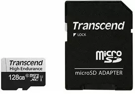 Atminties kortelė Atmiņas karte Transcend 350V Micro SDXC 128GB Class 10 UHS-I/U1 (TS128GUSD350V)