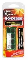 Atmiņa portatīvajam datoram G.Skill SODIMM, DDR3L, 4GB, 1600 MHz, CL11 (F3-1600C11S-4GSL)