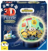 Ravensburger 3D dėlionė-naktinė lempa „Pimpačiukai 2“, 74 det., nuo 6 m.