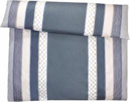 Joop Bedroom Antklodės užvalkalas Cornflower Stripes 240 x 220 cm deep coal iš satino medvilnės
