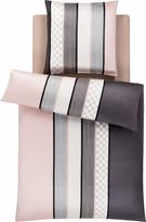 Joop Bedroom Patalynės komplektas Cornflower Stripes 155 x 220 cm, deep rose, satininė medvilnė, su pagalvės užvalkalu 40 x 80 cm