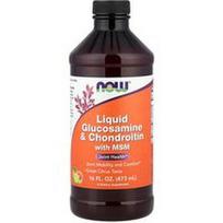 NOW Foods, Skystas gliukozaminas ir chondroitinas su MSM, citrusinių vaisių, 473 ml (16 skysčio uncijų)