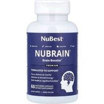 NuBest, „Nubrain®“, smegenų veiklą skatinantis vaistas, 60 vegetariškų kapsulių