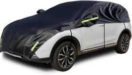 Pusinis automobilio uždangalas, juodas, „DuPont Oxford“, hečbekas, apsauga nuo saulės / sniego