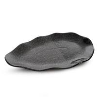 Plieno spalvos dekoratyvinis padėklas 31x20x4 cm – MANDI, 31 × 20 × 4 cm