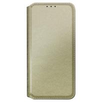 Dėklas, skirtas Nokia 3.1 Plus - AVIZAR - Kortelės laikiklis Vaizdo atrama Magnetic Flip Gold