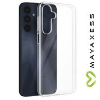 Dėklas – MAYAXESS – Samsung Galaxy A16 – Minkštas silikonas – Skaidrus – Padidinta apsauga