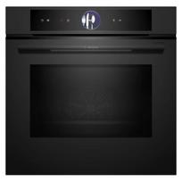 Orkaitė Bosch HBG972KB1 Serie 8 Accent Line – įmontuojama orkaitė, 71 l, pirolizė, Air Fry, Home Connect, juoda