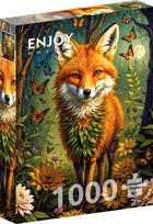 ENJOY PUZZLE dėlionė UŽBURTA LAPĖ, 1000 dalių, 68x48 cm, Enjoy-2162