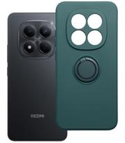 Žalias dėklas Xiaomi Redmi Note 15 Pro 5G telefonui "Silicone Ring Case"
