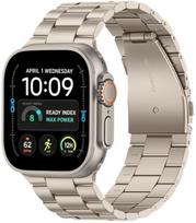 (Starlight) apyrankė Apple Watch 8 / 9 / 10 / 11 / 12 / SE / Ultra (44 / 45 / 46 / 49 mm) laikrodžiui "Tech-Protect Stainless"