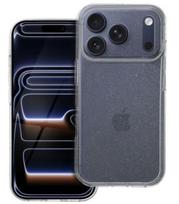 Skaidrus dėklas su blizgučiais Apple iPhone 17 Pro / 18 Pro telefonui "Case 2mm Blink"