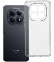 Skaidrus dėklas su blizgučiais Xiaomi Redmi Note 15 5G telefonui "Case 2mm Blink"