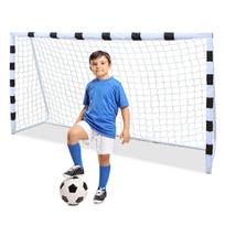 Vaikų futbolo vartai su tinklu, 305x201 cm, 1 vnt