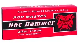 Doc Hammer Pop Master maisto papildas, 24 kapsulės