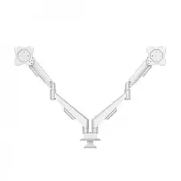 Monitor moint gas spring 2 arms 13-35 inches white