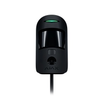 Kustības detektors ar kameru Superior MotionCam (PhOD) Fibra melns