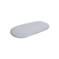 Lopšio paklodė su guma Sensillo JERSEY 90x40cm, pilka