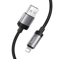 USB A to Lightning Hoco 2.4A 1 m X117 black