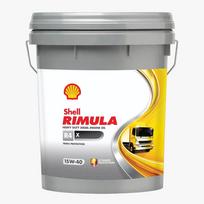 Variklio alyva SHELL Rimula R4 X 15W40 20L. 15w-40 tinka Mercedes-Benz