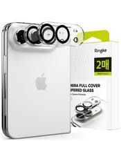 Kameros apsauginis stiklas Ringke Camera Full Cover iPhone Duo, 2 vnt., juodas