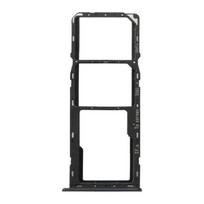SIM kortelės dėklas - Samsung - Galaxy A22 5G - Juodas - Dual Nano SIM - Micro-SD