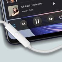 USB-C laidiniai ausinės - OPPO - Modelis su mikrofonu - Stereo garsas - Intra-aurikuliniai - 1m