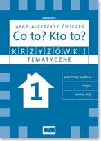 Teminiai kryžiažodžiai 1 Afazija - kas tai yra? Kas yra? pratimai - Ewa Krajna