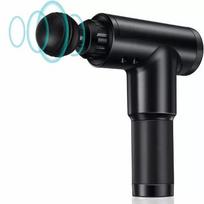 Masažo prietaisai iLike  GG Portable Fascial Muscle Massage Gun with 6-level variable vibration + 3 nozzles Black