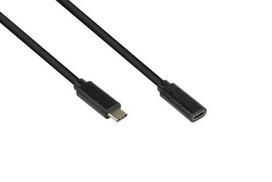 Good Connections USB 3.2 Extension Cable (100W) USB-C Male to USB-C Female 0.5m