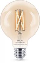 Philips by Signify Philips Smart LED Filament G95 Bulb, E27 Base, 806 lm