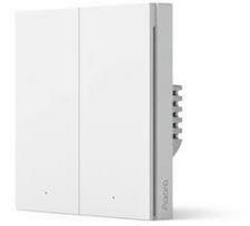 AQARA Wall Double Switch H1 | Switch | without Neutral, Zigbee 3.0, EU, WS-EUK02