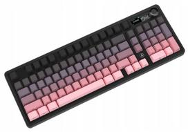 Ajazz AK980 V2 Wireless Mechanical Keyboard Gift Switch V2 Gradient Pink with screen