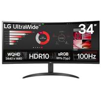 LG Electronics LG 34WR50QK-B 34" VA 3440 x 1440 (UltraWide) HDMI DisplayPort 100Hz