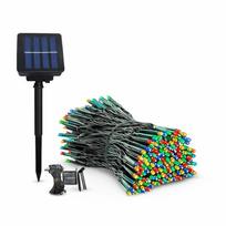 Saulės energijos LED šviesos girlianda 7 m spalvota