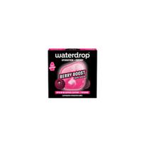 Waterdrop Microdrink Berry Boost gėrimo kubeliai su kofeinu, 12 vnt.