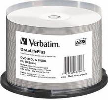 Verbatim DVD+R 8.5GB 8x 50 pieces (43754)